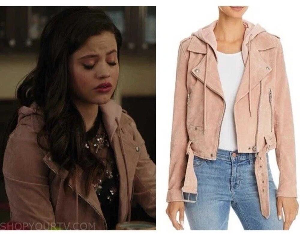 BLANKNYC Suede Moto Jacket Candy Crush Sz L Western Boho